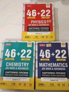 JEE Main & Advanced MTG Book Set - Physics, Chemis