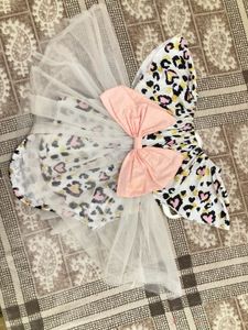 Baby Girl Bow Romper Frock