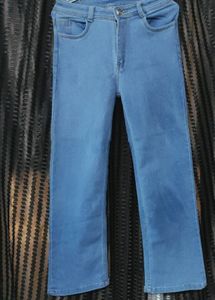 Blue Straight Jeans