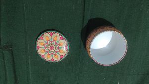 Decorative Mandala Trinket Box