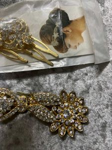 Sparkly Hair Clips 1 Piece