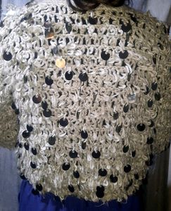 Crocheted Mermaid Jacket Sweater
