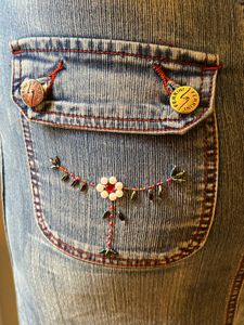 Y2K Denim Maxi Overalls