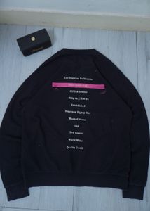 Guess Black Graphic Print Sweatshirt