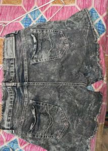 Women Black Short