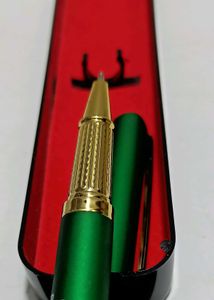 Elegant Green Pen with Case