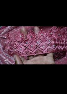 Pink Sequin Saree - Party Ready!