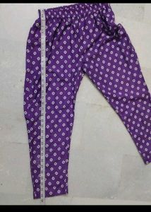 Purple Tie-Dye Kurta Set