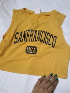 Urbanic Cropped Tank - San Francisco
