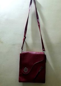 Michael Kors Red Sling Bag 👜