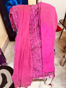 Ready Wear Shalwar  With Narrow Pant &amp; Dupatta Set