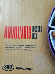 Revolving Masala Box Two Color 💚 And Purple 💜