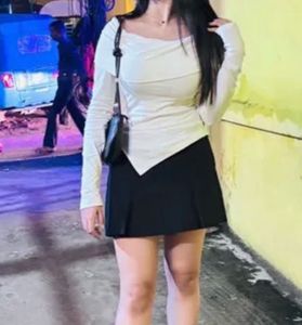 Off-Shoulder Long Sleeve Top