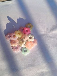 pastel flower beads