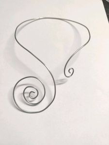 Spiral Statement Necklace