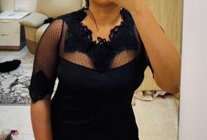 Elegant Black Sheath Dress