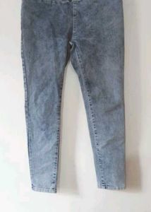 Light Wash Low- Waist Denim Jean