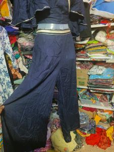 crop top with plazo