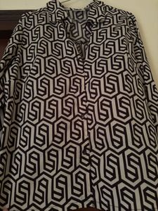 Geometric Print Shirt