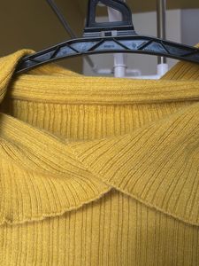 Mustard Knit Sweater