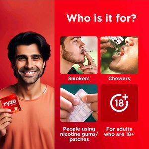 RYZE Nicotine Gum - Multiple Packs Available!