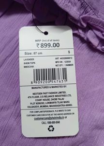 Shein Purple Blouse