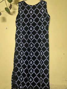 Beautiful Black Printed Kurta