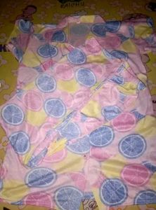 Y2K🎀Pastel Citrus Pajama Set