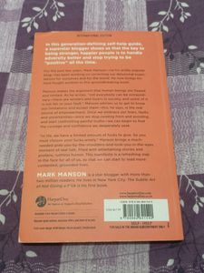 The Subtle Art Of Not Giving A F*ck