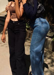 Wide Leg Denim Jeans