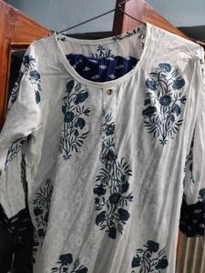Floral Print Kurta Set