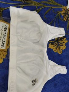 Teens Black Sports Bra - Size 38