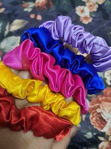 Satin Scrunchies