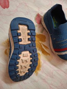 Baby Blue Slip-On Shoes