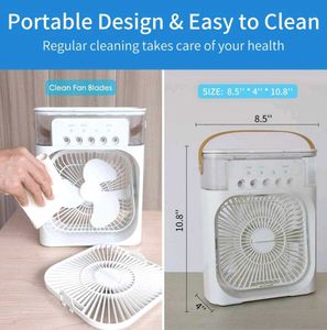 Mini Portable Air Cooler Fan New With Tag