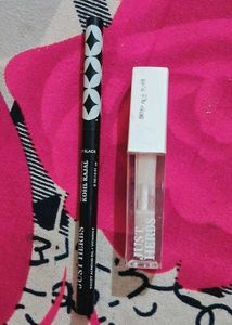 Combo Lip Gloss And Eye Pencil