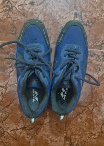 Blue Marathon Running Shoes