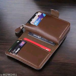 Brown Zipper Wallet