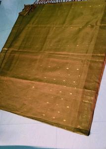 Shinning Gold Colour Pure Kanchi Pattu Saree