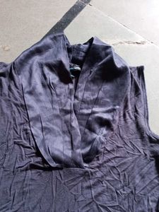 Elegant Navy Blouse