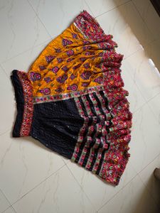 Embroidered Indian Skirt