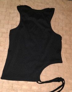 Black Tie Tank Top