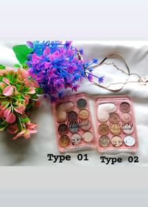 Pink Key Eyeshadow And Glitter