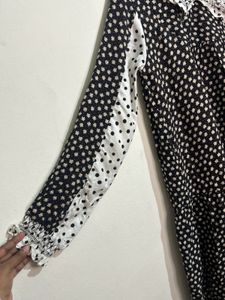 Charming Floral Dot Dress