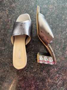 new jewel heels ( need repair thats why on sale)