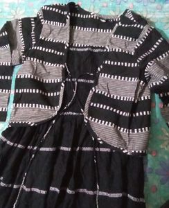 One Piece Dress With Short Jacket