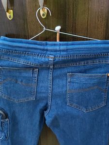 Boy&#39;s Denim Joggers