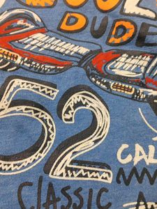 18-24 Mnth Cool Dude Blue T-shirt