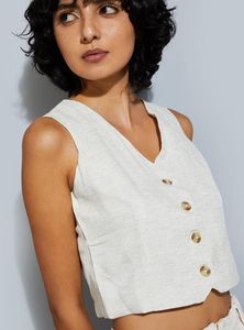 Women Solid Vest Top
