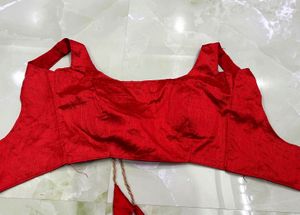 Red Padded Blouse | Size 32